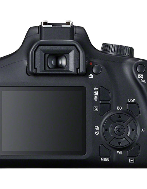 Load image into Gallery viewer, Canon EOS 4000D / Rebel T100 DSLR Camera + EF-S 18-55Mm Lens + Sandisk 64GB Memory Card +  Bundle (International Model)

