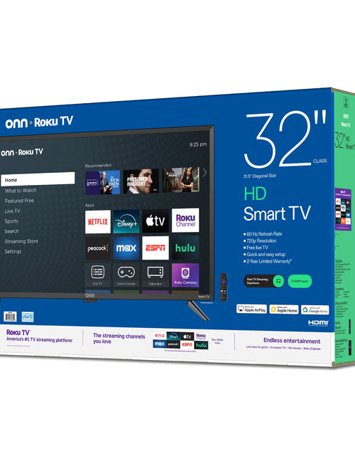 Load image into Gallery viewer, 32” Class 720P HD Roku Smart Television, 100012589
