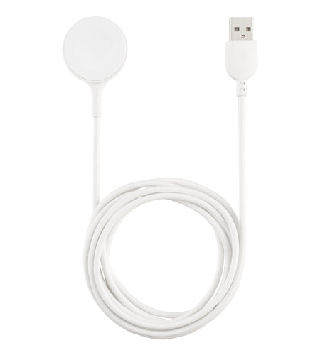 . 6FT Smart Watch Charger for Apple Watch, Compatible with All Apple Watch Series.White