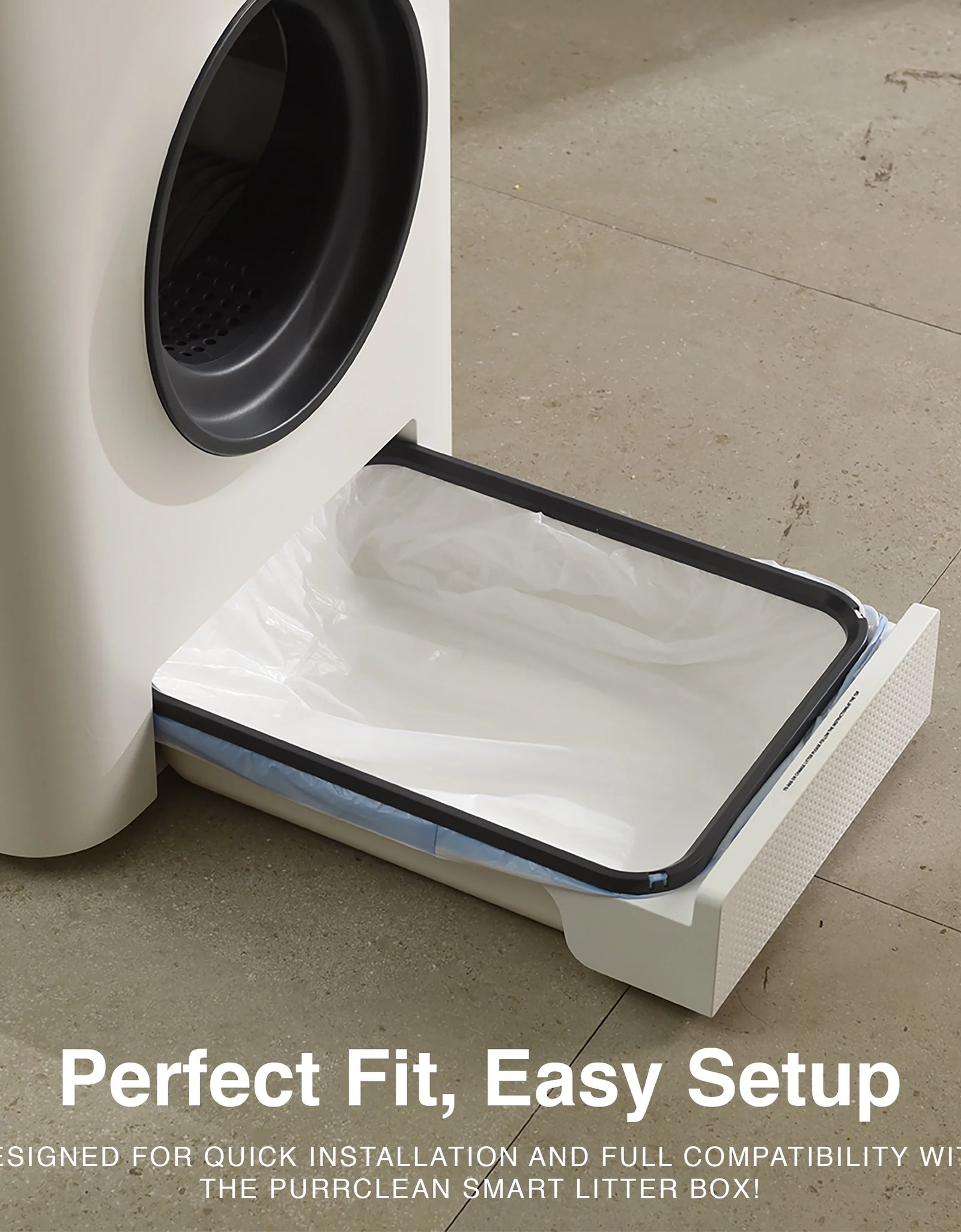 Purrclean Self-Cleaning Automatic Cat Litter Box with App Control, Support 5Ghz & 2.4Ghz Wifi