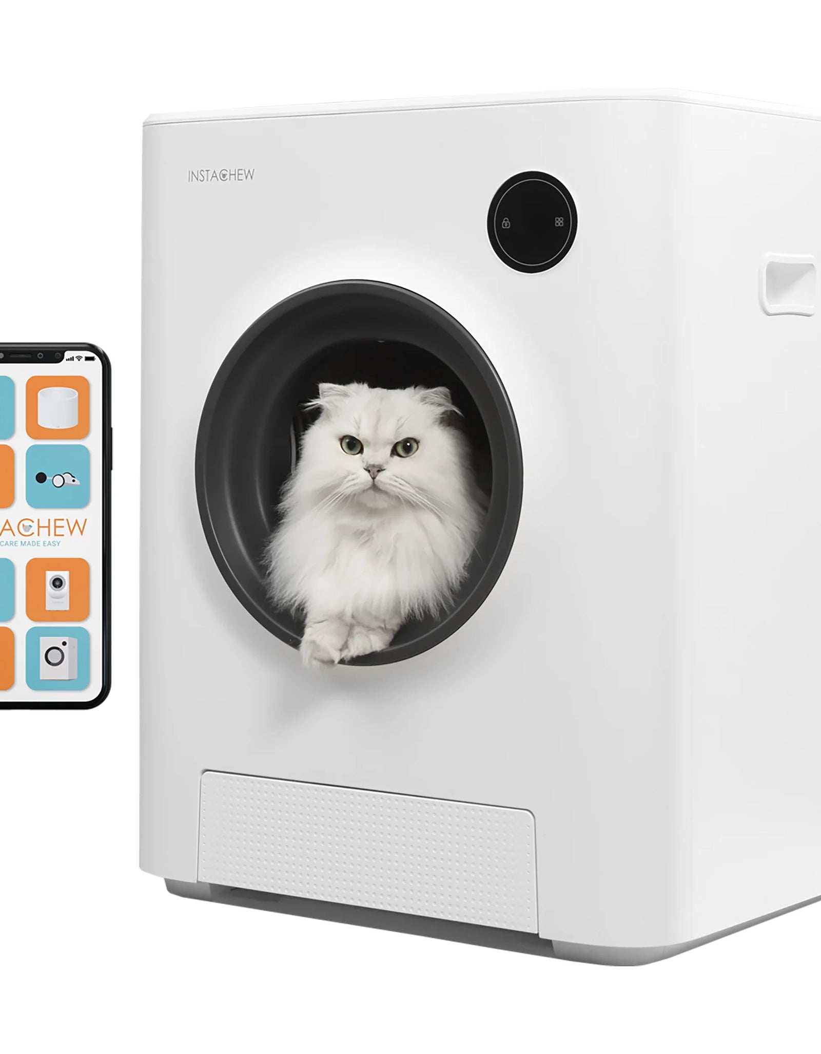 Purrclean Self-Cleaning Automatic Cat Litter Box with App Control, Support 5Ghz & 2.4Ghz Wifi