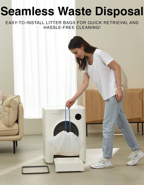 Load image into Gallery viewer, Purrclean Self-Cleaning Automatic Cat Litter Box with App Control, Support 5Ghz &amp; 2.4Ghz Wifi
